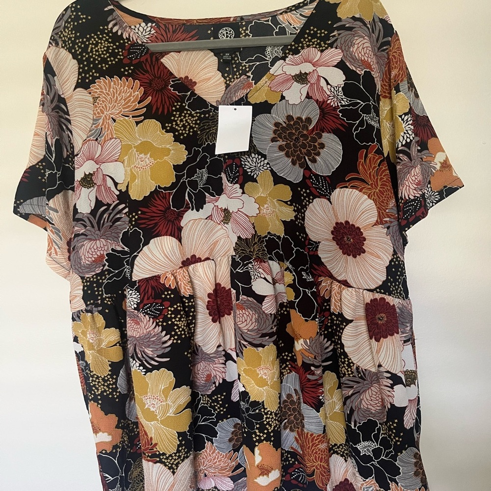 BOBEAU Nordstrom NWT Blouse 3X